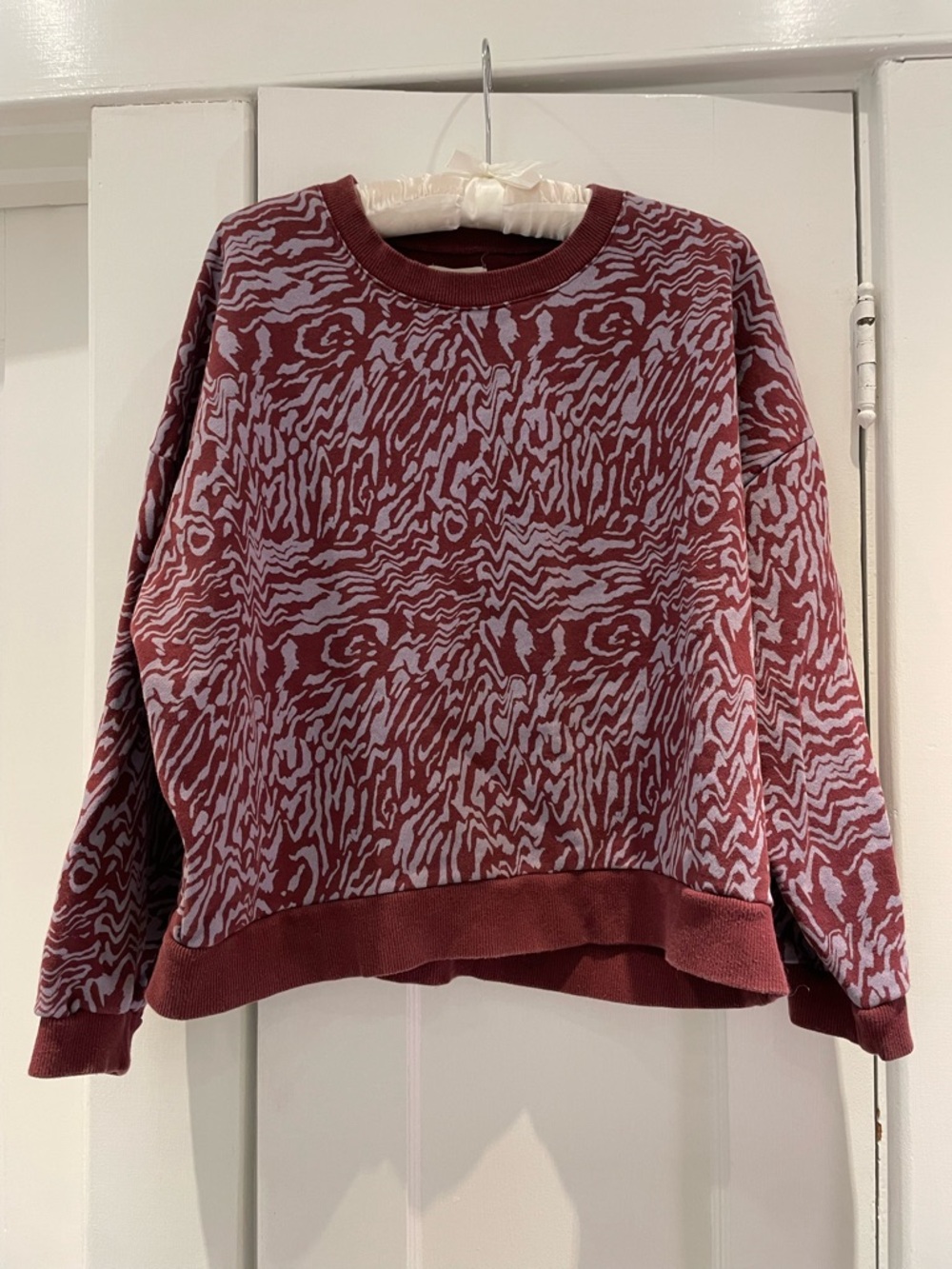 Madewell swirly Crewneck Sweatshirt